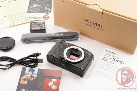 [ 381 shots TOP MINT in Box ] Fujifilm X-M5 black from Japan Cl70