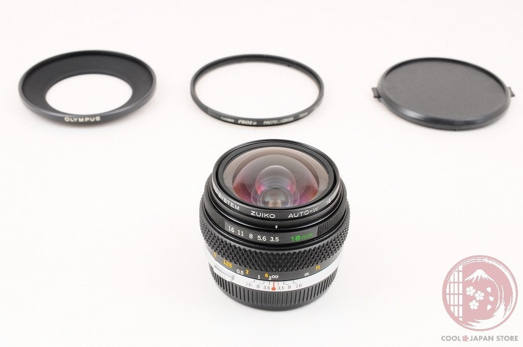 [MINT+ w/ Filter Adapter Ring] Olympus zuiko 18mm f/3.5 from Japan Lw24