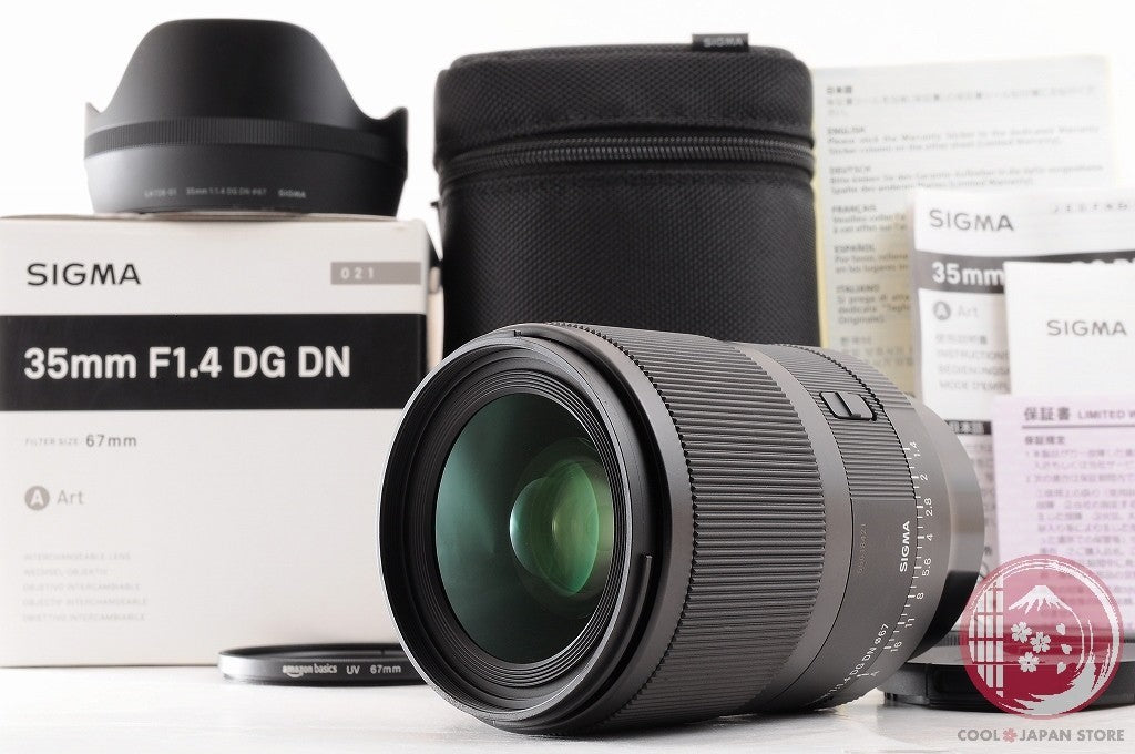 [MINT+ w/ Filter in Box] Sigma 35mm f/1.4 DG DN Art SONY from Japan Ly66