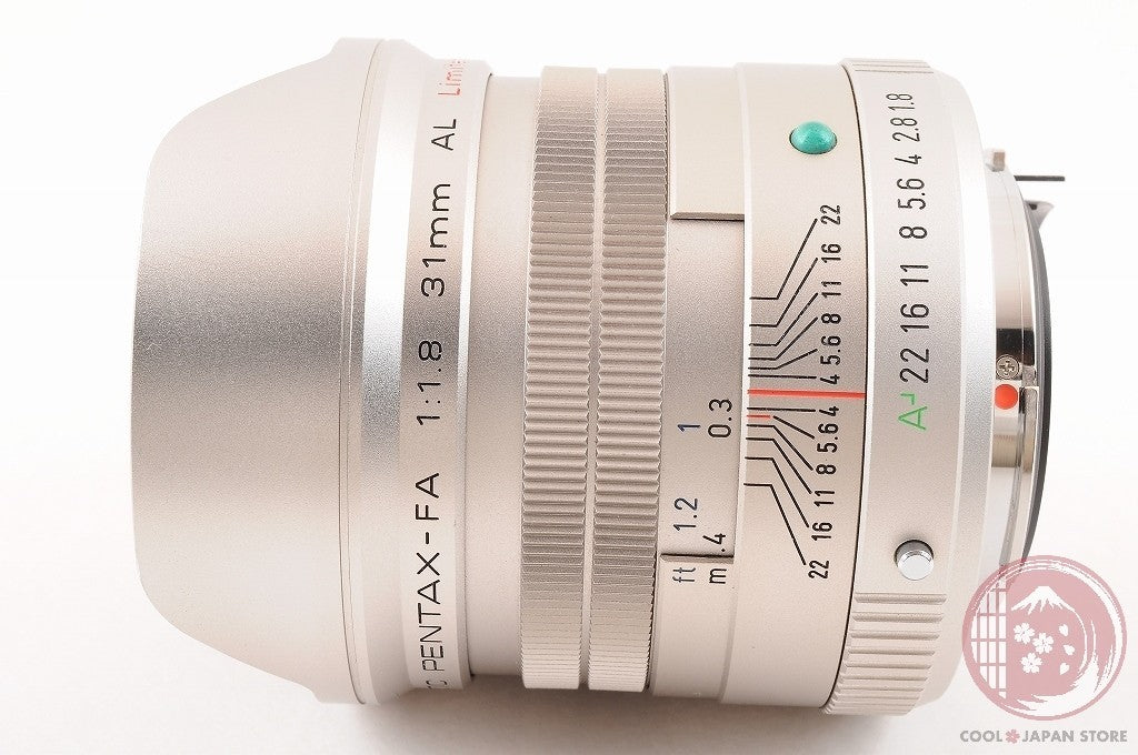 [MINT+ w/ Caps] Pentax FA 31mm f/1.8 AL limited from Japan Lw91