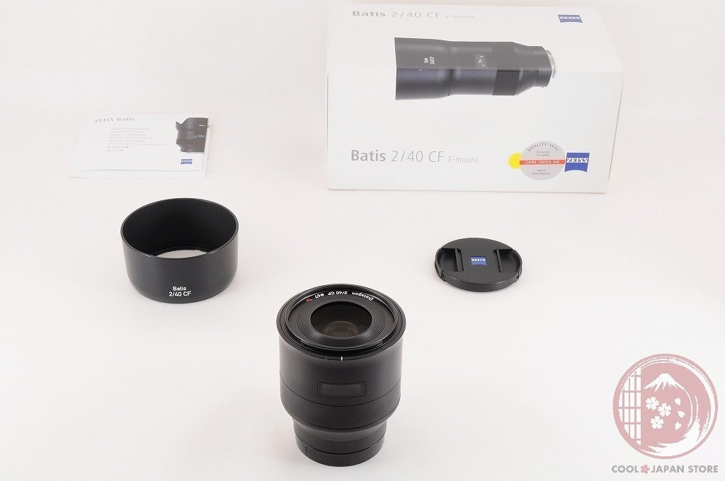[MINT in Box] Carl Zeiss Batis 40mm F/2 CF for SONY E mount from Japan Lt36