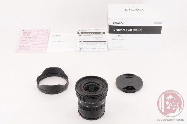 [TOP MINT in Box] Sigma 10-18mm f/2.8 DC DN Contemporary Sony from Japan Lu90