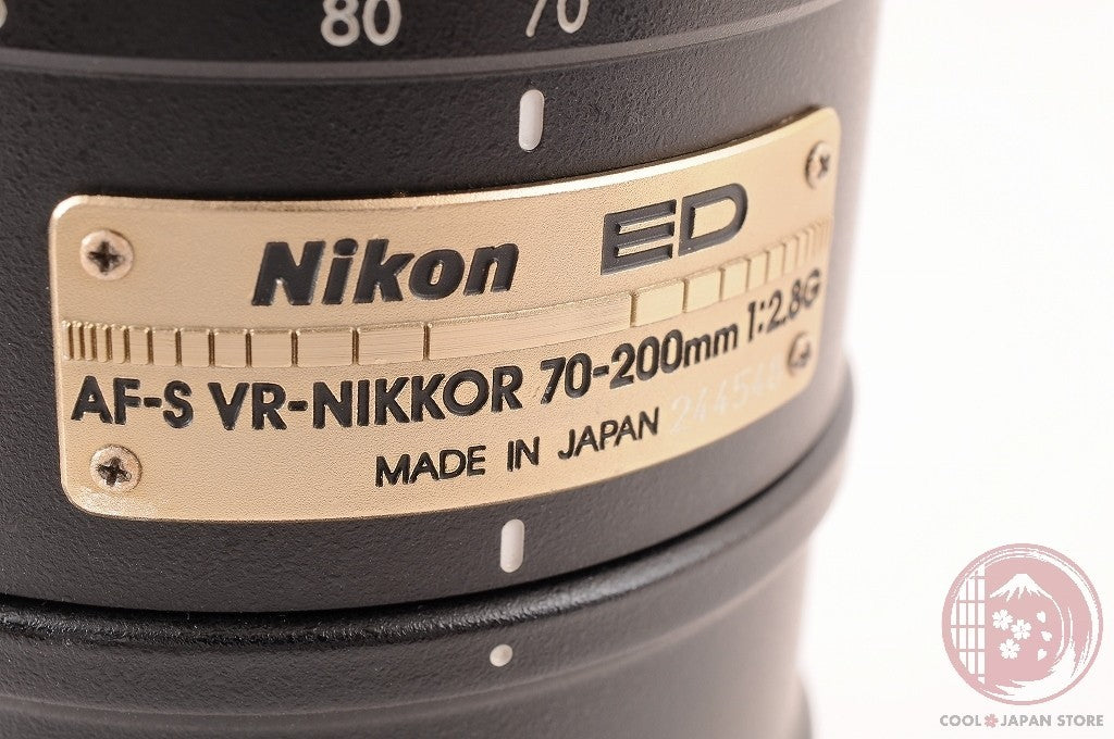 [TOP MINT w/ Hood Case] NIKON AF-S VR NIKKOR ED 70-200mm f/2.8 G Black Ls58