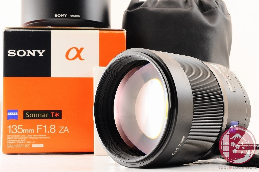 [TOP MINT in Box] Sony Sonnar 135mm f/1.8 ZA from Japan Lw18
