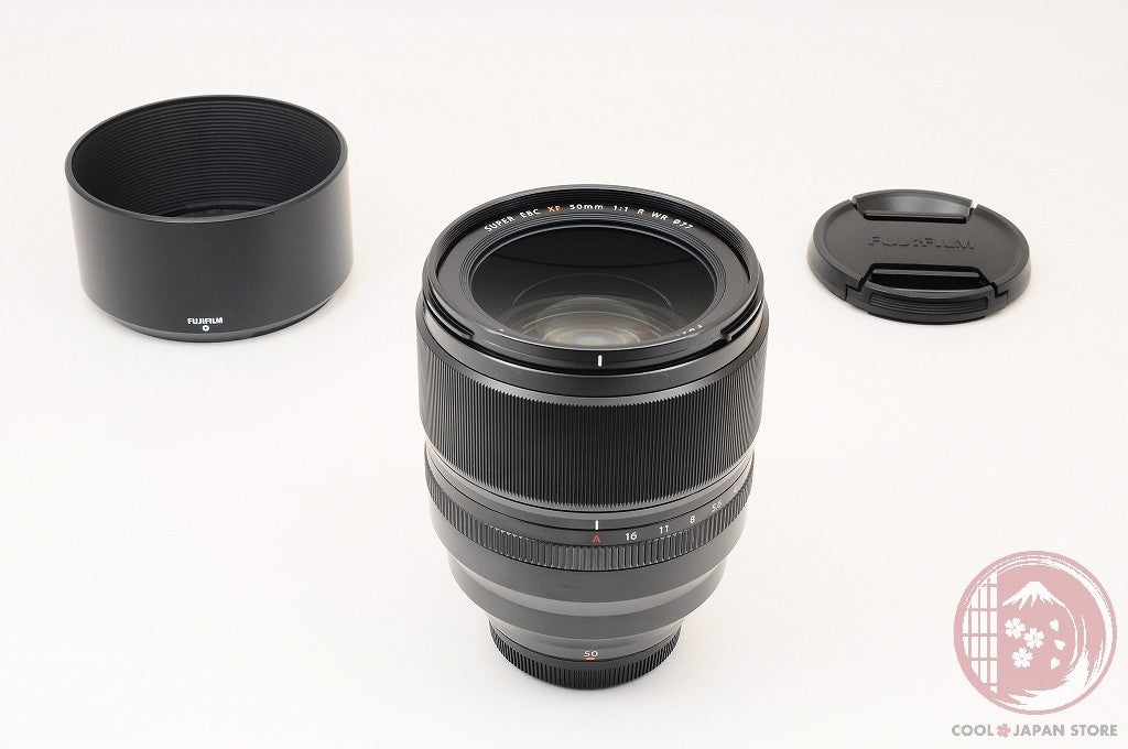 DDU[MINT+ w/ Hood Caps] Fujifilm Fujifilm XF 50mm f/1.0 R WR from Japan Lu73