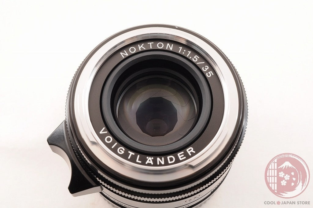 [TOP MINT in Box] Voigtlander NOKTON 35mm f/1.5 VM TypeII Black from Japan Ls72