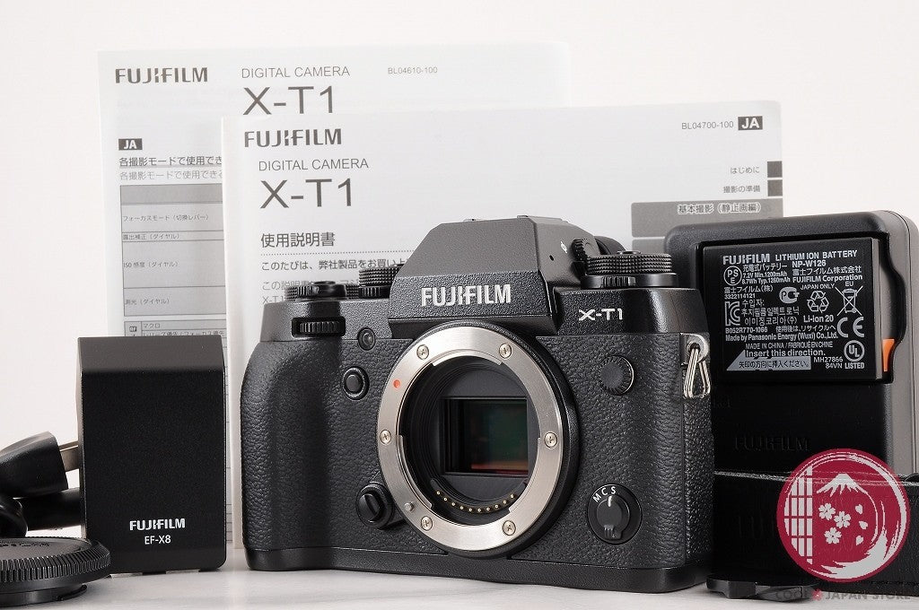 DDU[ 864 shots MINT+ w/Flash Strap ] Fujifilm Fuji X-T1 16.3MP from Japan Cj72