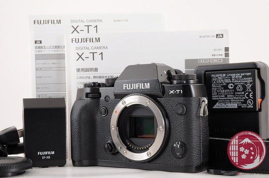 DDU[ 864 shots MINT+ w/Flash Strap ] Fujifilm Fuji X-T1 16.3MP from Japan Cj72