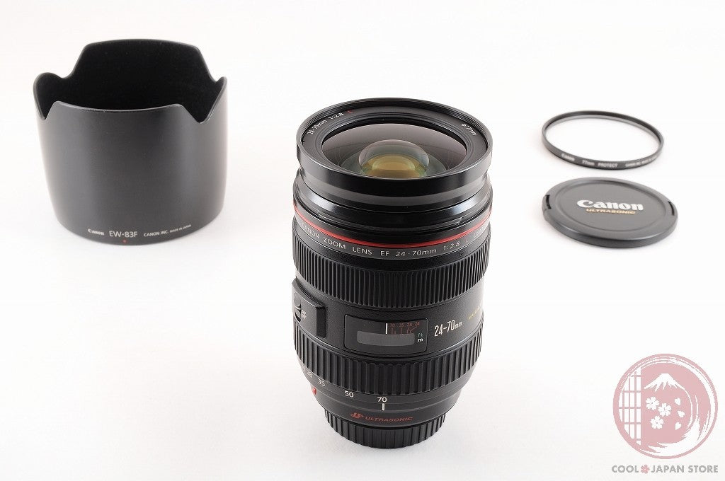 [MINT+ w/ Hood Filter] Canon EF 24-70mm f/2.8 L f2.8L USM AF Zoom Lens Ly82