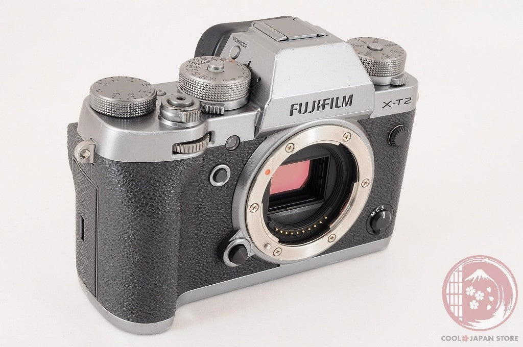 [ Low shots MINT w/ Strap ] Fujifilm Fuji X-T2 XT2 Graphite Silver Edition Ci93