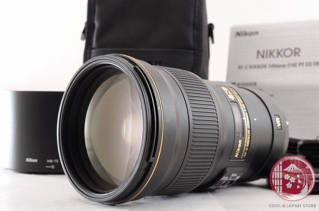 [TOP MINT w/ Hood Case] Nikon AF-S 300mm f/4 E PF ED VR from Japan Ly24