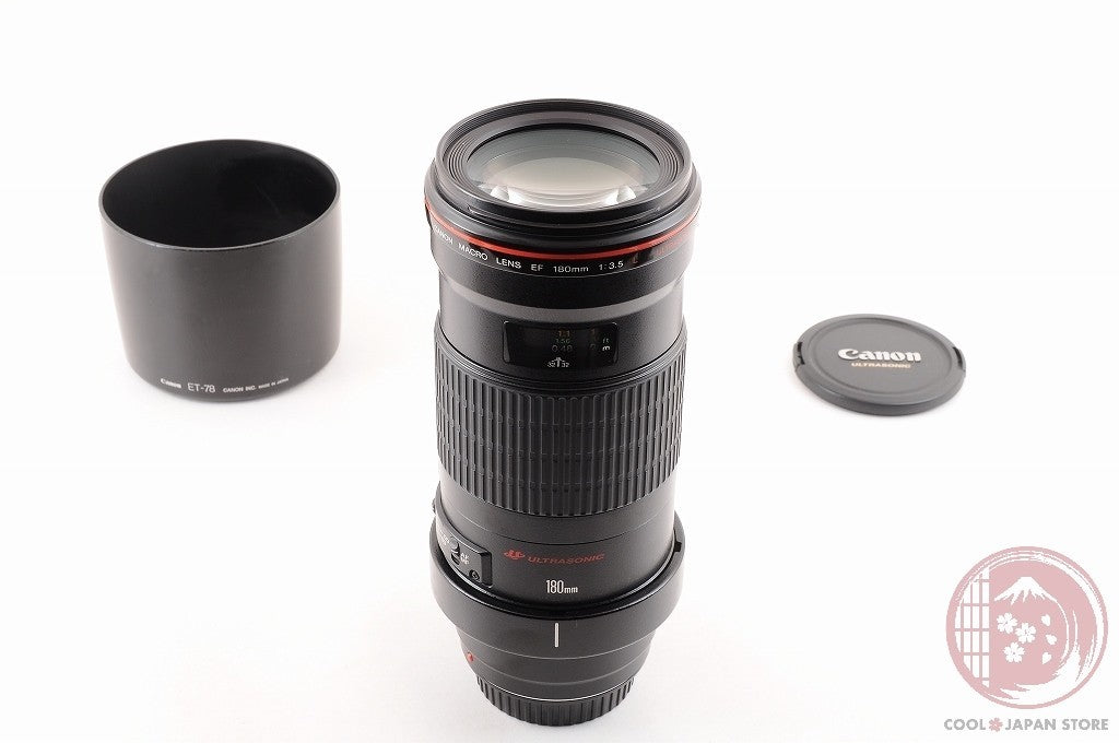 [MINT w/ Hood Tripod] Canon MACRO EF 180mm f/3.5 L f3.5L USM from Japan Ly22
