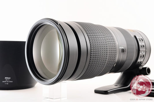DDU [MINT+ w/Hood Tripod] Nikon AF-S 200-500mm f/5.6 E f5.6E ED VR Japan Lt70