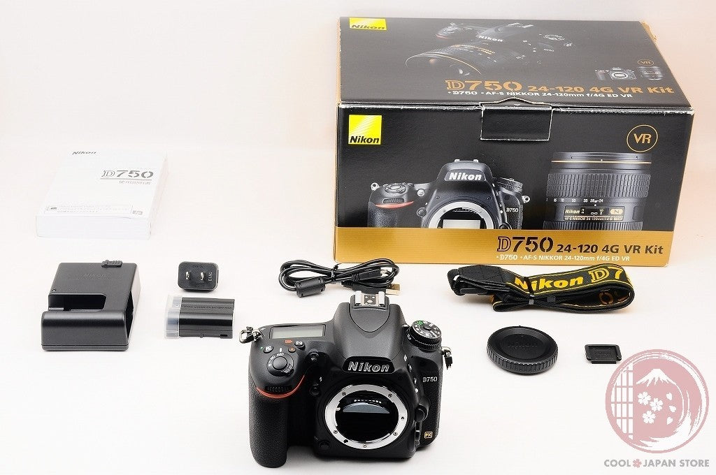 [ 180 shots TOP MINT in Box ] Nikon D750 24.3 MP SLR DSLR FX from Japan Ci14