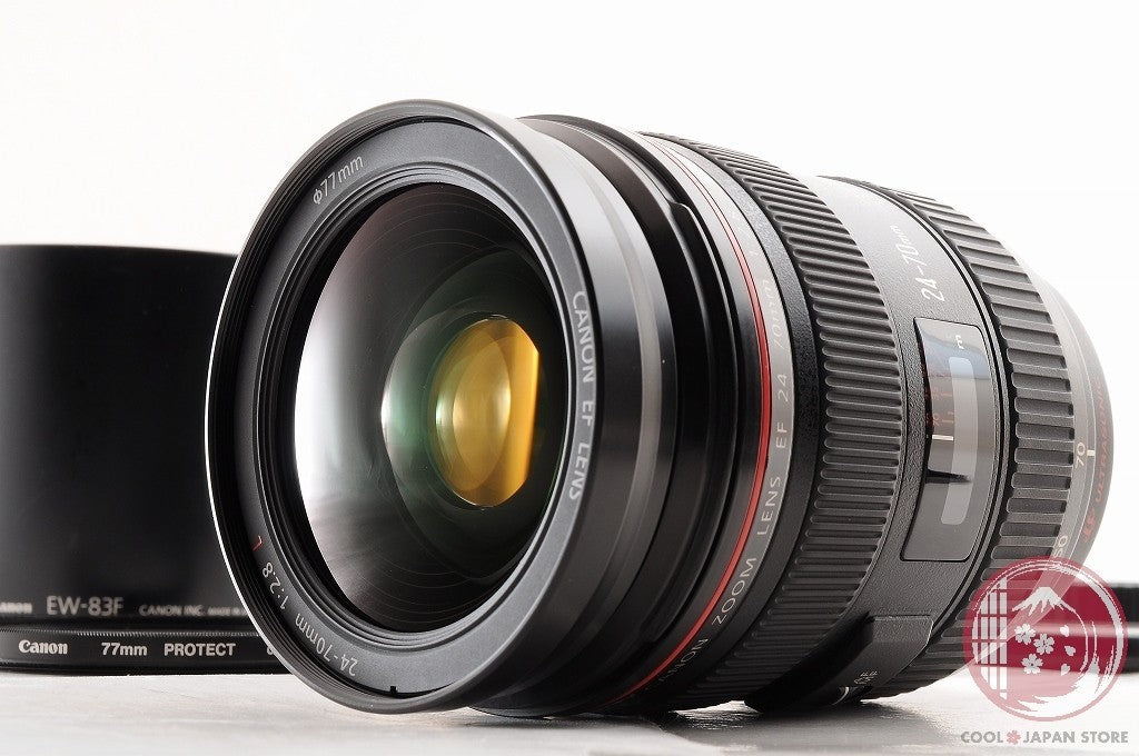 [MINT+ w/ Hood Filter] Canon EF 24-70mm f/2.8 L f2.8L USM AF Zoom Lens Ly82