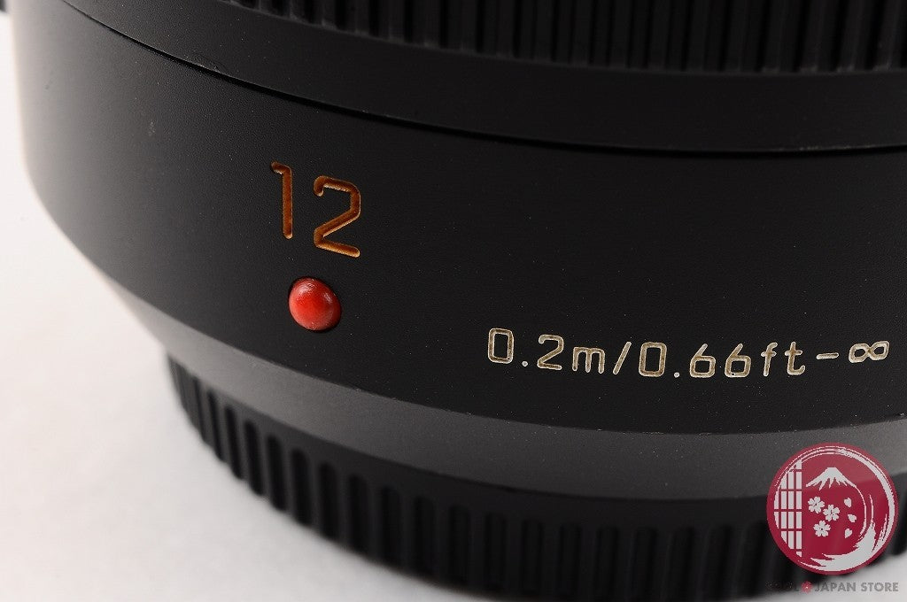 [MINT w/ Hood Caps] Panasonic LEICA 12mm f/1.4 DG SUMMILUX ASPH. LUMIX G Lw13