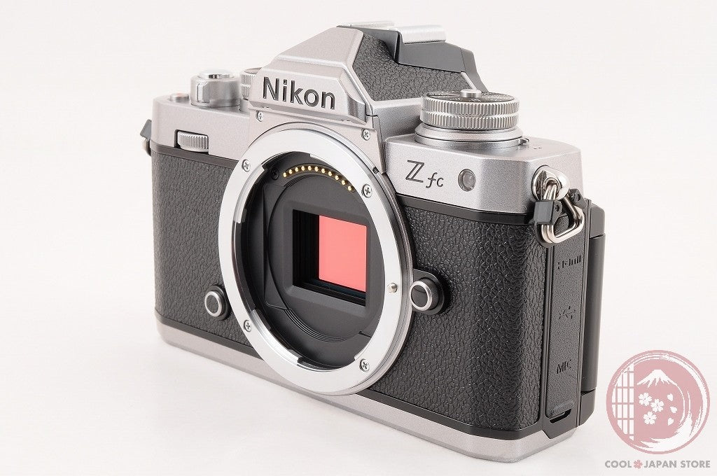 [ 2864 shots MINT+ w/ Strap Charger ] Nikon Z fc Zfc Silver 20.9MP Cm37