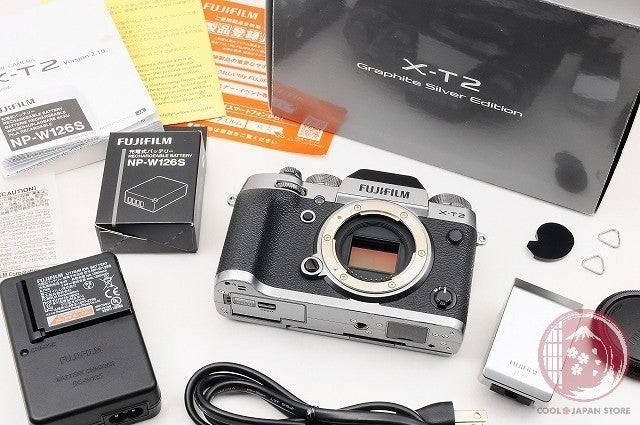 [3167shots MINT in Box]Fujifilm Fuji X-T2 XT2 Graphite Silver Edition Ck66