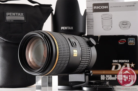 DDU [MINT+ in Box] Pentax DA 60-250mm f/4 ED IF SDM from Japan Lu35