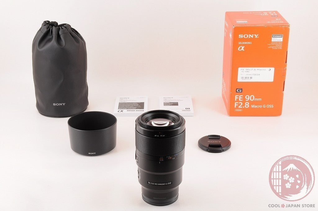 [TOP MINT in Box] Sony FE 90mm f/2.8 OSS Macro G SEL90M28G from Japan Lw83