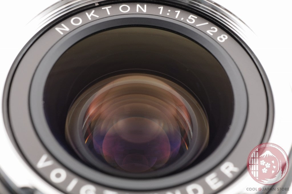 [TOP MINT in Box] Voigtlander NOKTON 28mm f/1.5 Black from Japan Ly89