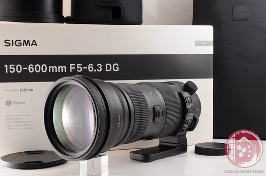 [MINT in Box] Sigma 150-600mm f/5-6.3 DG OS HSM Sports CANON from Japan Ls38