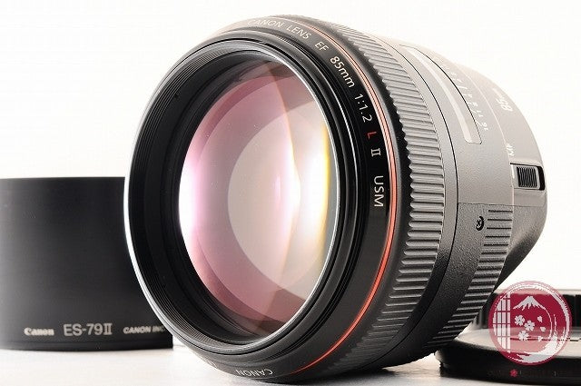 [MINT+ w/ Hood Caps] Canon EF 85mm f/1.2 L II USM from Japan Lv41