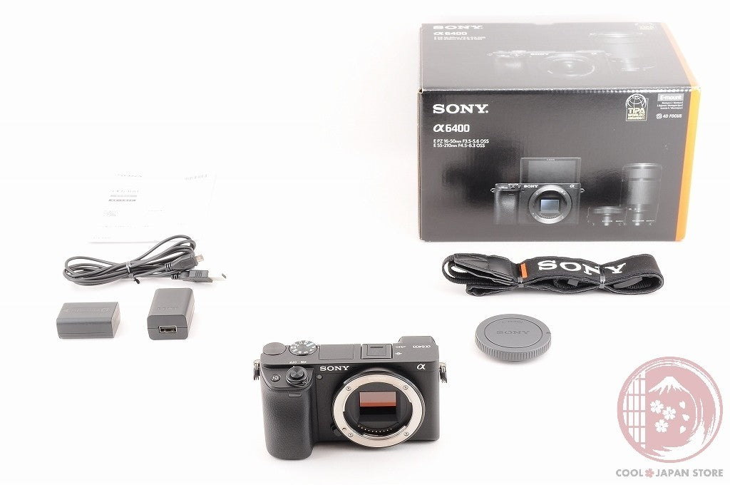 English OK [ 2200 shots TOP MINT in Box ] Sony A6400 from Japan Ci85