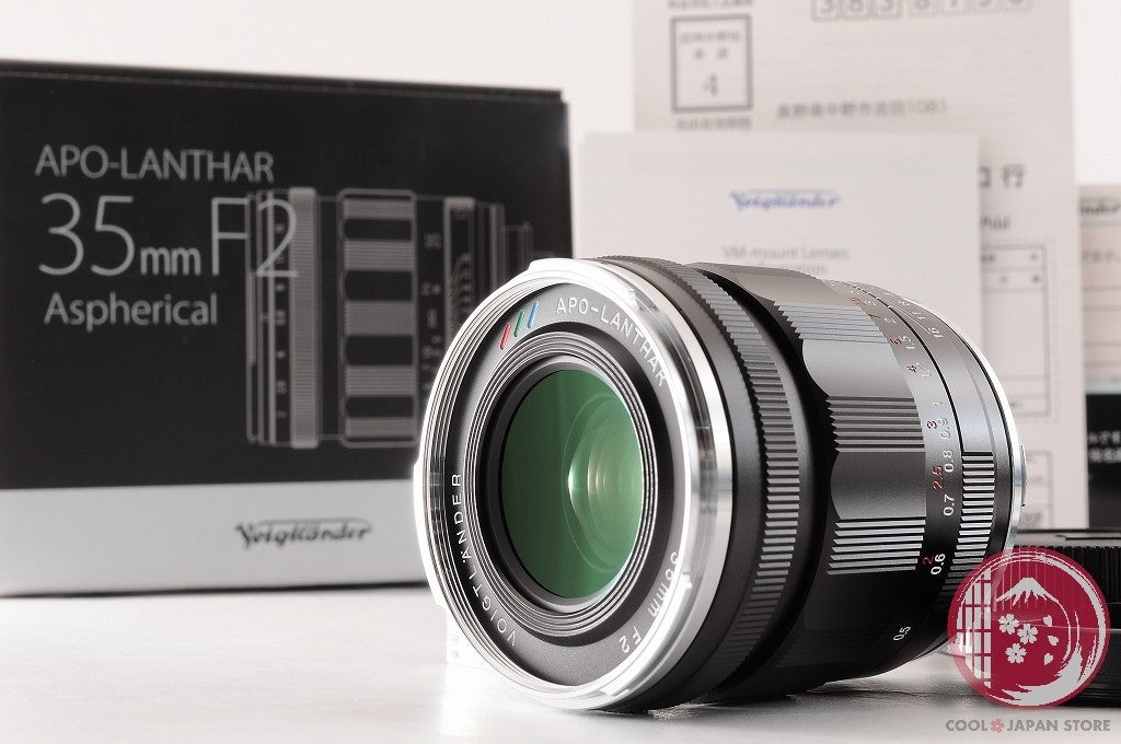 DDU[TOP MINT in Box] Voigtlander APO LANTHAR 35mm f/2 Aspherical VM Japan Lu48