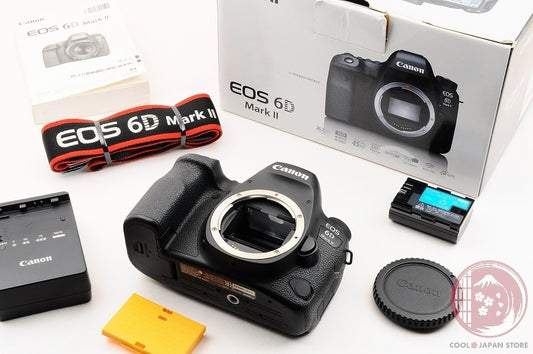 [ 24454 shots MINT+ in Box ] CANON EOS 6D Mark II 26.2MP Digital SLR Camera Cl00