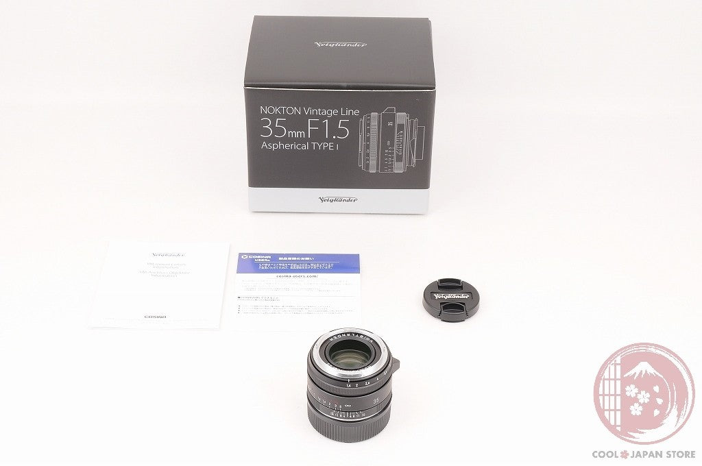 [TOP MINT in Box] Voigtlander NOKTON 35mm f/1.5 Aspherical TypeI VM Japan Lw70