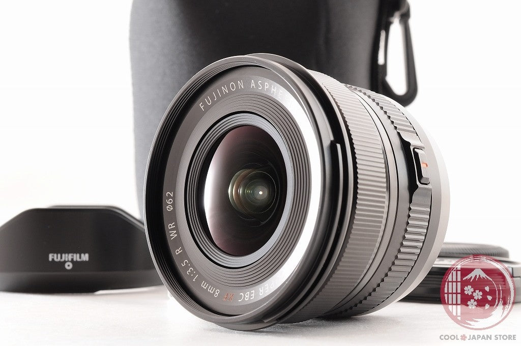 [MINT+ w/ Hood Pouch] Fujifilm XF 8mm f/3.5 R WR from Japan Lz00
