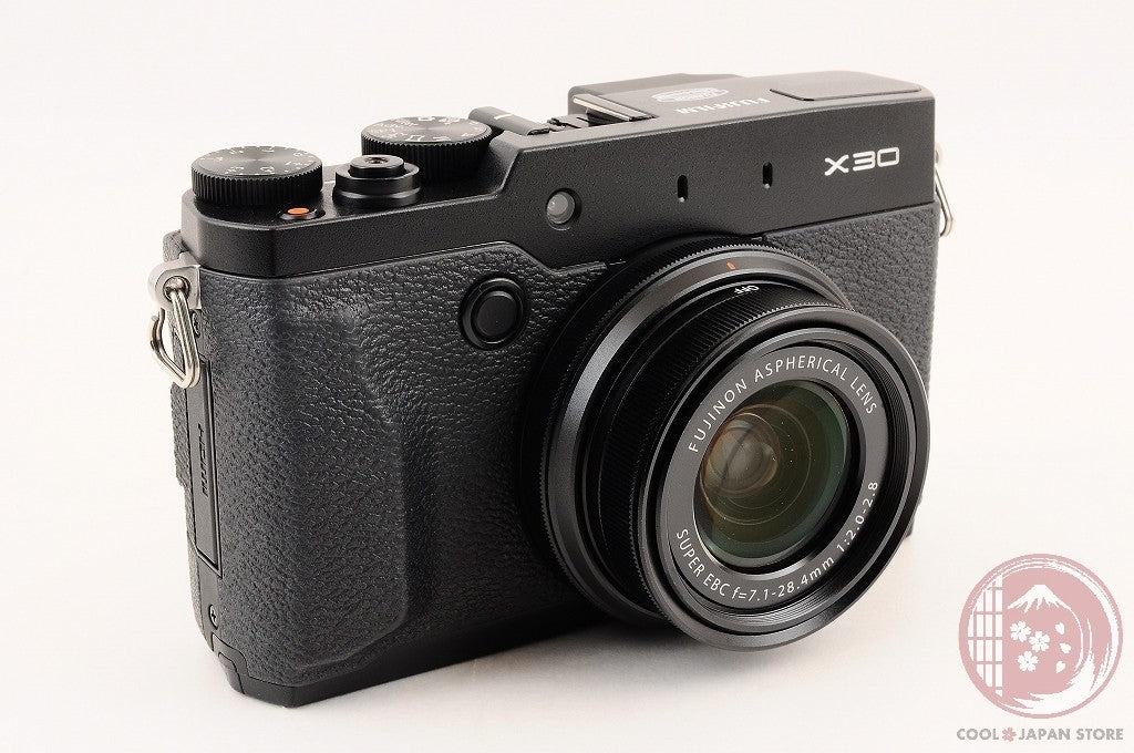 DDU [MINT w/Strap Cable] Fujifilm Fuji X30 Black 12.0MP Digital Camera Cj15