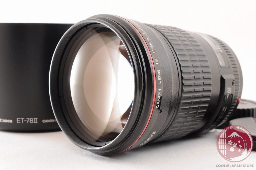 [MINT+ w/ Hood Caps] Canon EF 135mm f/2 L f2L USM Prime Lens from Japan Lw65