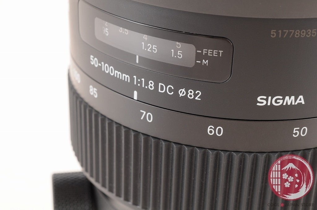 [TOP MINT in Box] Sigma 50-100mm f/1.8 DC HSM Art NIKON from Japan Ls02