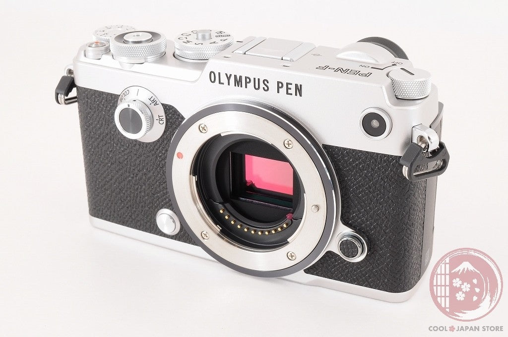 DDU [ 230 shots TOP MINT in Box ] Olympus PEN-F 20.3MP Mirrorless Silver Cj34