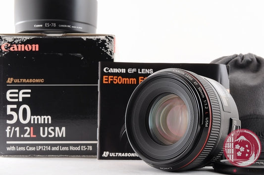 [ TOP MINT in Box ] Canon EF 50mm f/1.2 L f1.2L USM from Japan Lw53