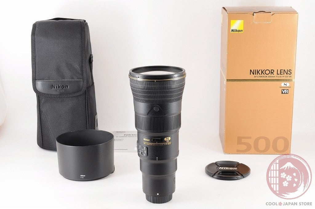 [MINT+ in Box] Nikon AF-S 500mm f/5.6 E PF ED VR from Japan Lu89