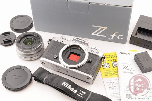 [ 2462 shots MINT+ in Box] Nikon Z fc 16-50mm silver from Japan Ci33