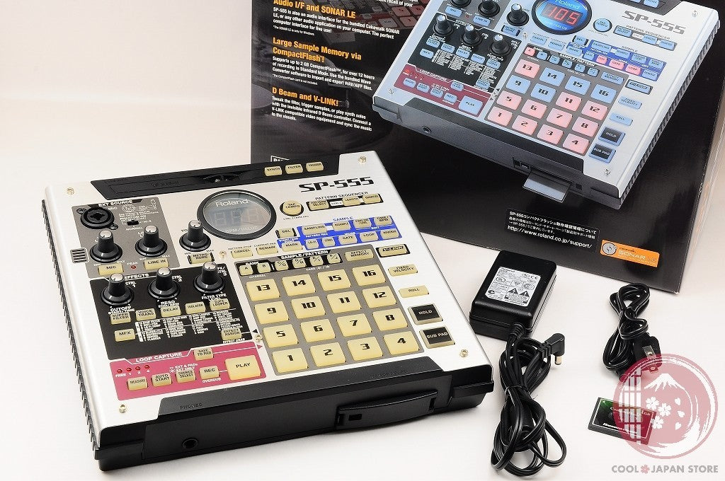 [MINT+ w/ 1GB CF in Box] Roland SP-555 SP555 Creative Sampler from Japan M165