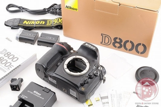 [ 19783 shots MINT in Box ] Nikon D800 36.3 MP Digital SLR DSLR from Japan Ck15