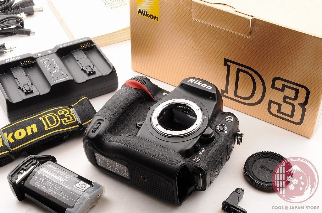 [ 31543 shots MINT+ in Box] Nikon D3 from Japan Cm71
