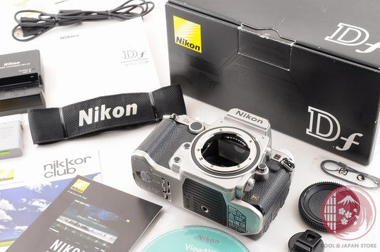 [ 6807 shots MINT in Box ] Nikon Df Silver 16.2 PM DSLR Camera Body JAPAN Ck08