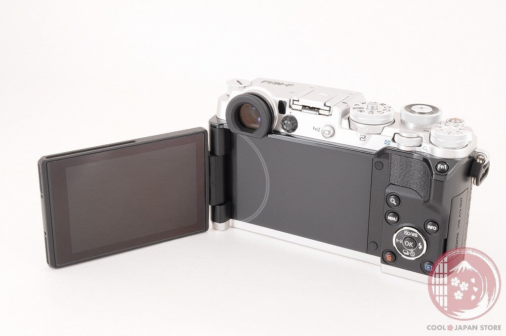 DDU [ 230 shots TOP MINT in Box ] Olympus PEN-F 20.3MP Mirrorless Silver Cj34