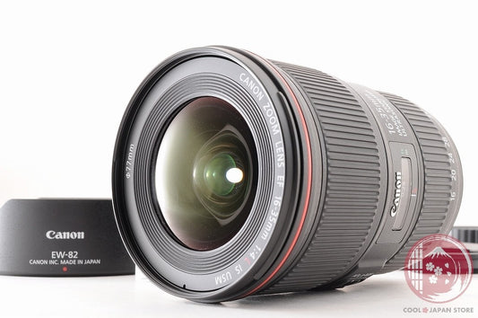 [MINT+ w/ Hood Caps] Canon EF 16-35mm f/4 L f4L IS USM from Japan Lt00