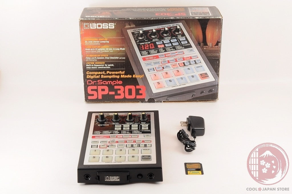 [MINT w/32MB in Box]BOSS SP-303 Dr.Sample drum machine Potentiometer Roland M166