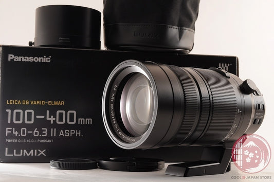 [TOP MINT w/ Hood in Box] Panasonic 100-400mm f/4-6.3 ii from Japan Ls50