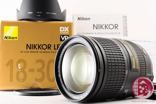 DDU [MINT+ w/ Filter in Box] Nikon AF-S 18-300mm f/3.5-5.6 G ED VR DX Lu77