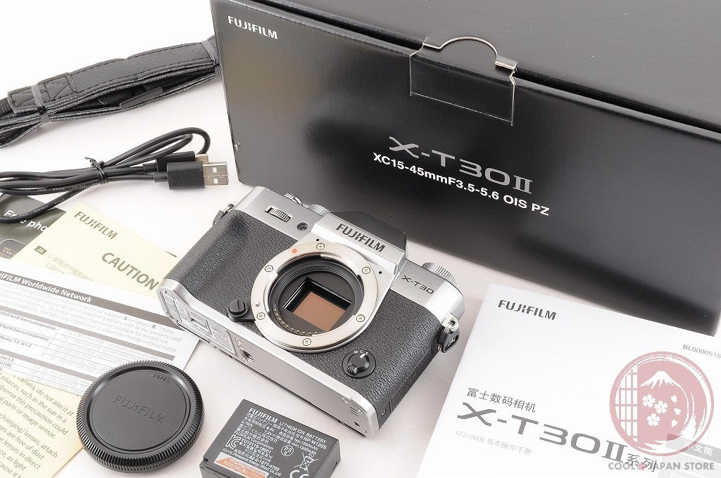 DDU[ 570 shot TOP MINT in Box ] Fujifilm Fujifilm X-T30 II from Japan Cj84