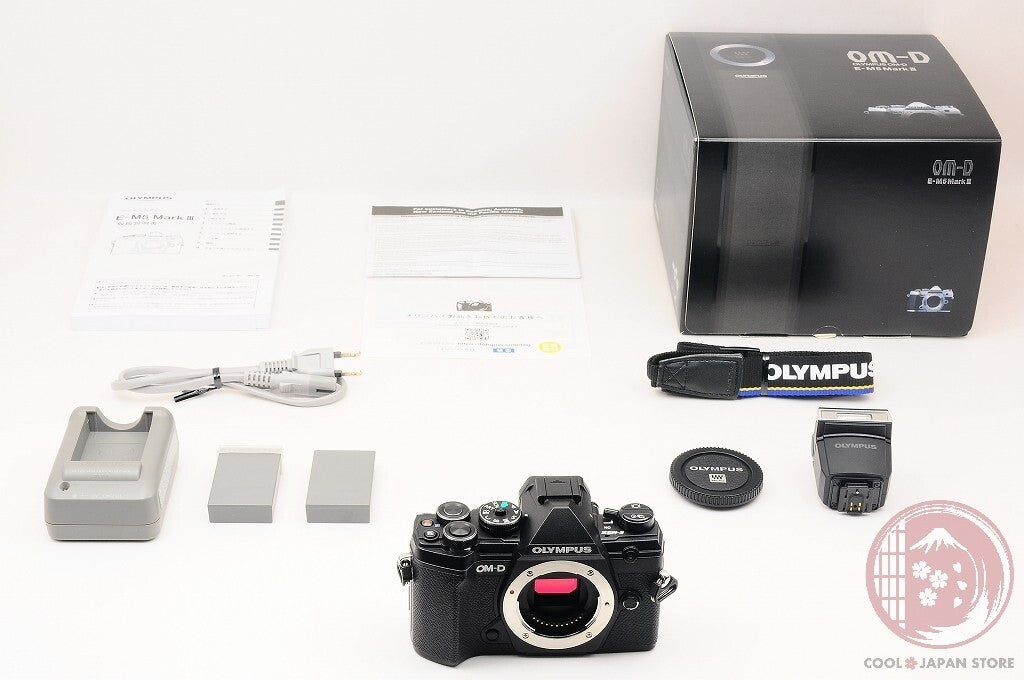 [ 19990 shots TOP MINT in Box] Olympus OM-D E-M5 Mark III 20.4MP from Japan Cf21